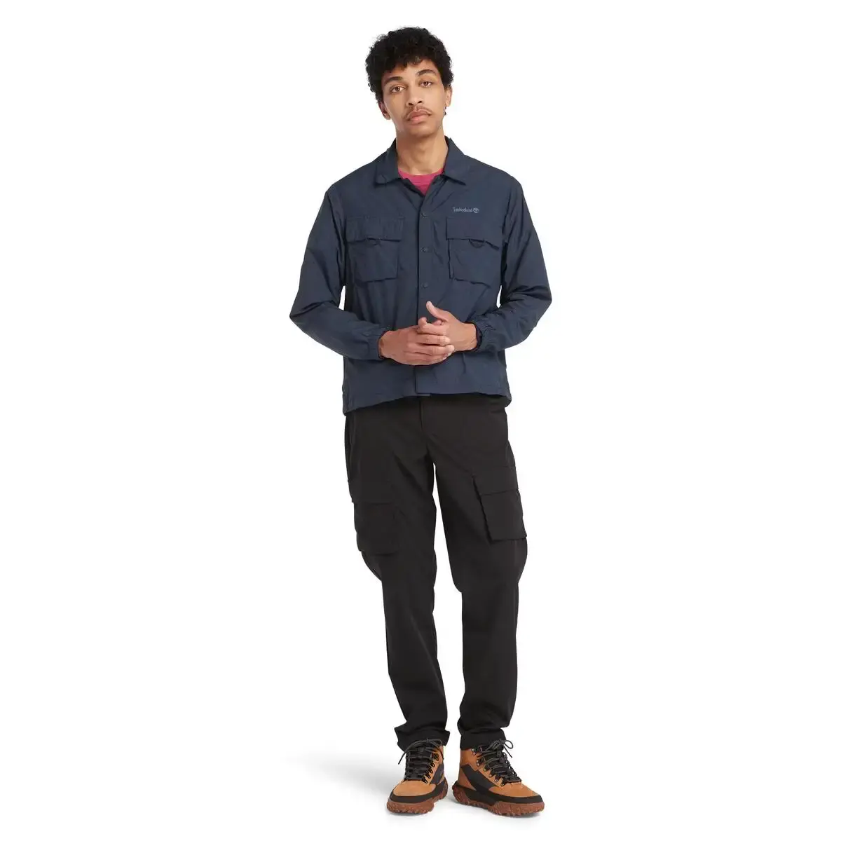Timberland DWR LW SHIRT JACKET Lacivert Erkek Ceket