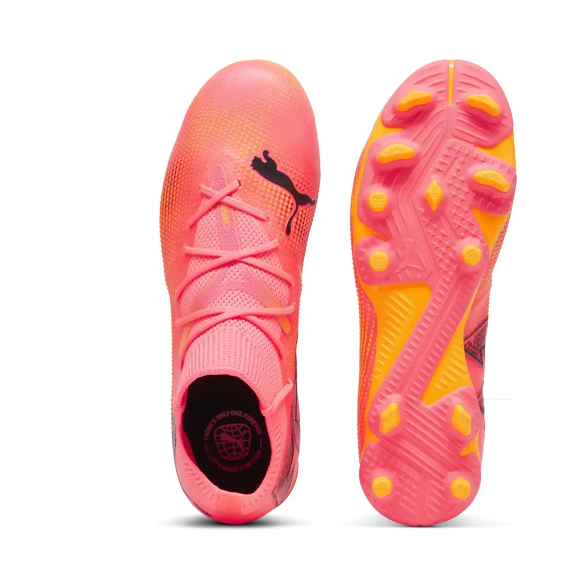 Puma FUTURE 7 MATCH FG/AG Jr Pembe Çocuk Krampon