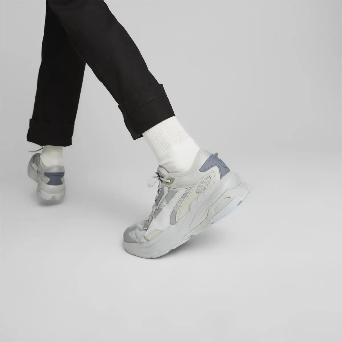 Puma Extent Nitro Mono Gri Unisex Günlük Spor Ayakkabı
