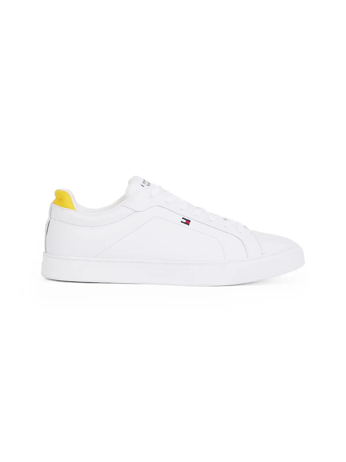 Tommy Hilfiger ICON COURT PINPERF L Beyaz Erkek Spor Ayakkabı & Sneaker