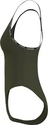 Calvin Klein RACERBACK ONEPIECE Kadın Siyah Mayo