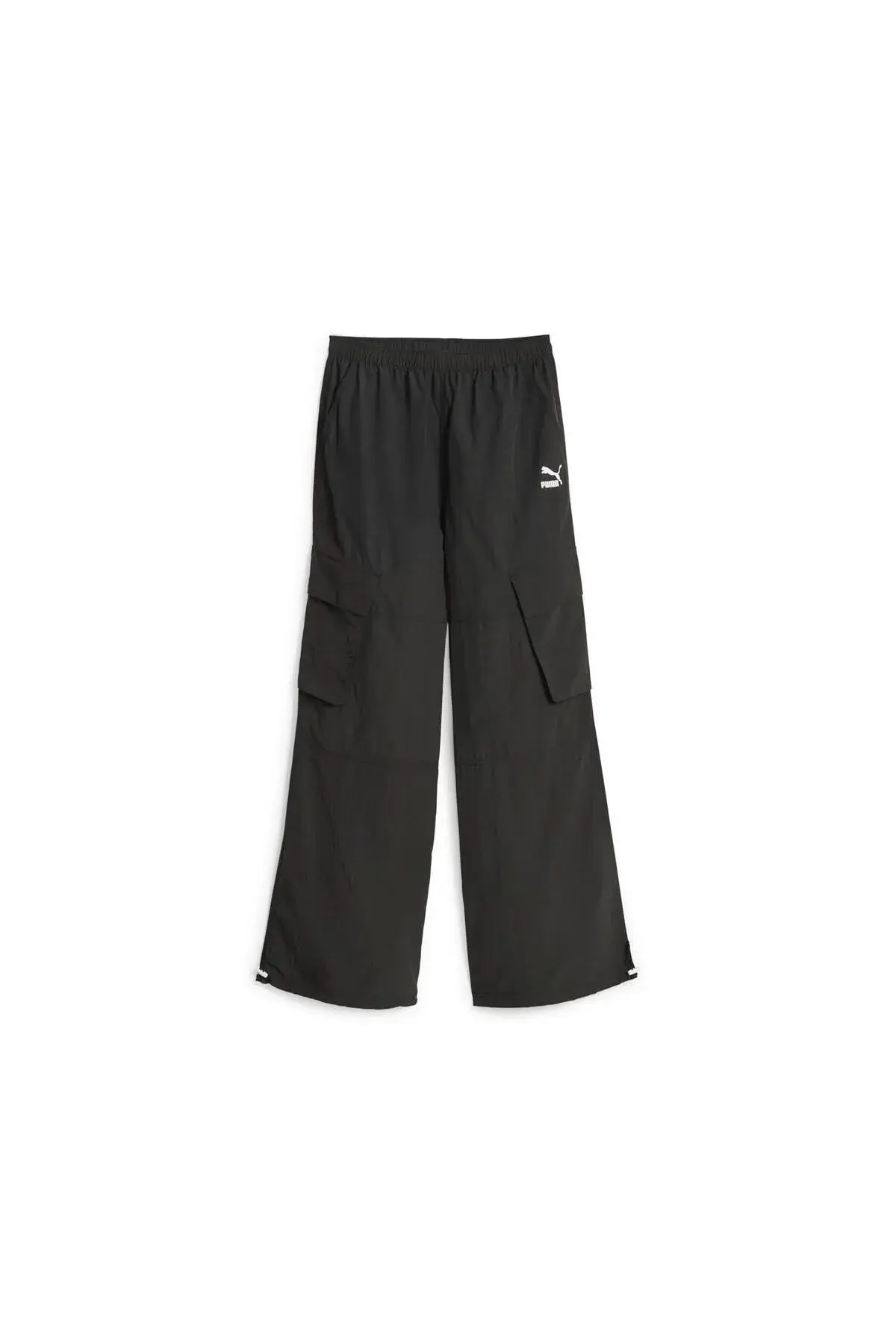 Puma DARE TO Relaxed Woven Pants Siyah Kadın Eşofman Altı