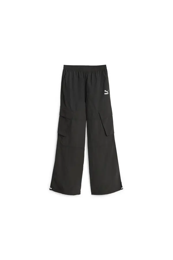 Puma DARE TO Relaxed Woven Pants Siyah Kadın Eşofman Altı