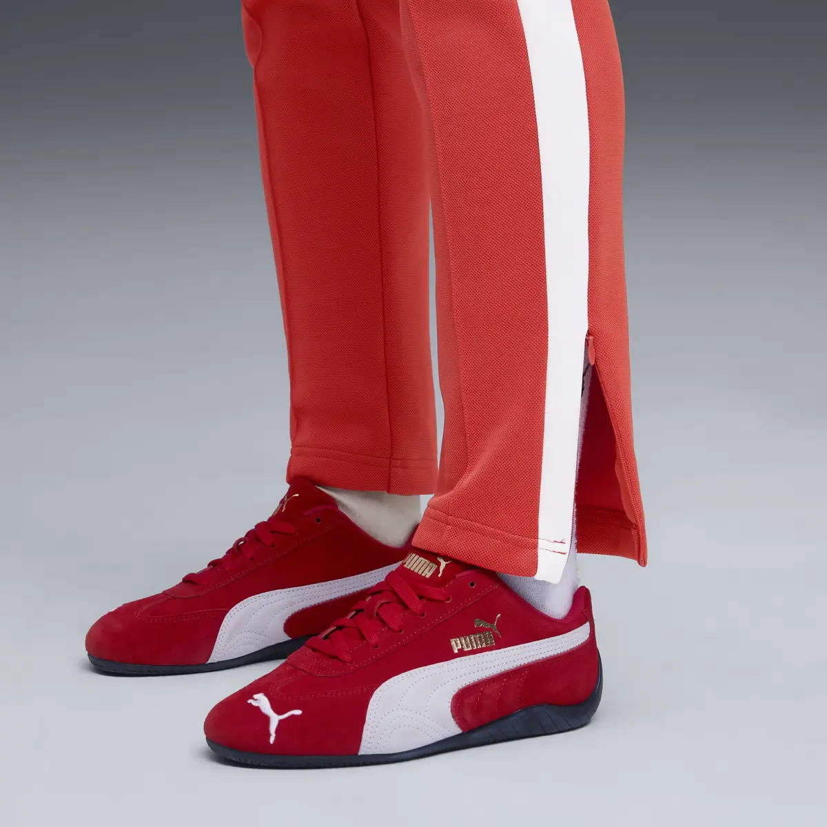 Puma T7 ALWAYS ON Slim TrackPants Kırmızı Kadın Eşofman Altı