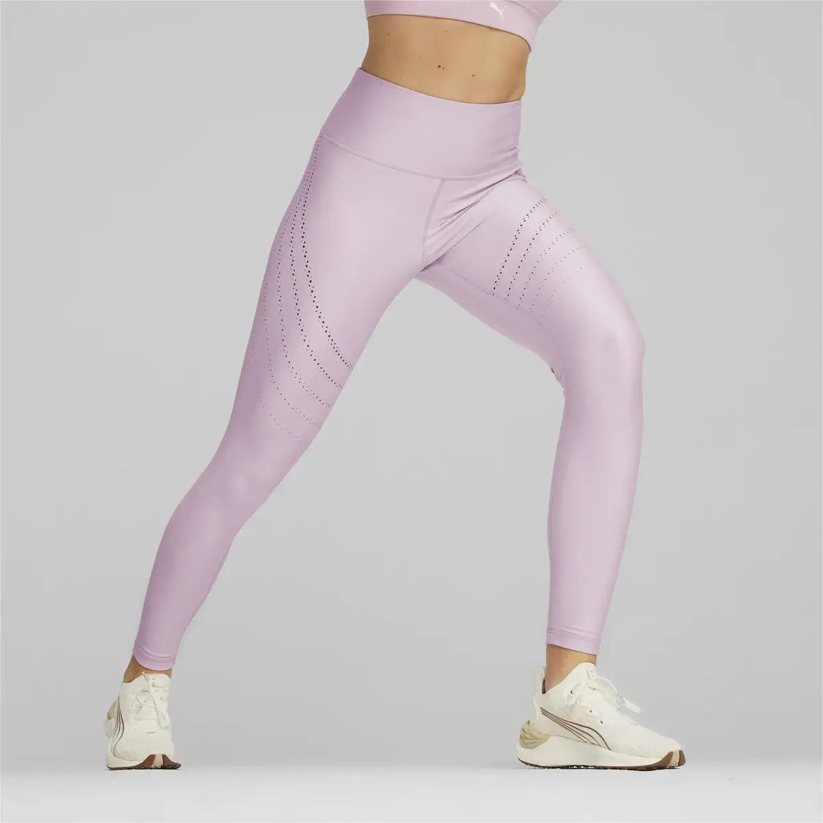 Puma RUN ULTRAFORM AOP TIGHT Lila Kadın Tayt