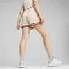 Puma T7 Mesh Shorts Bej Kadın Şort