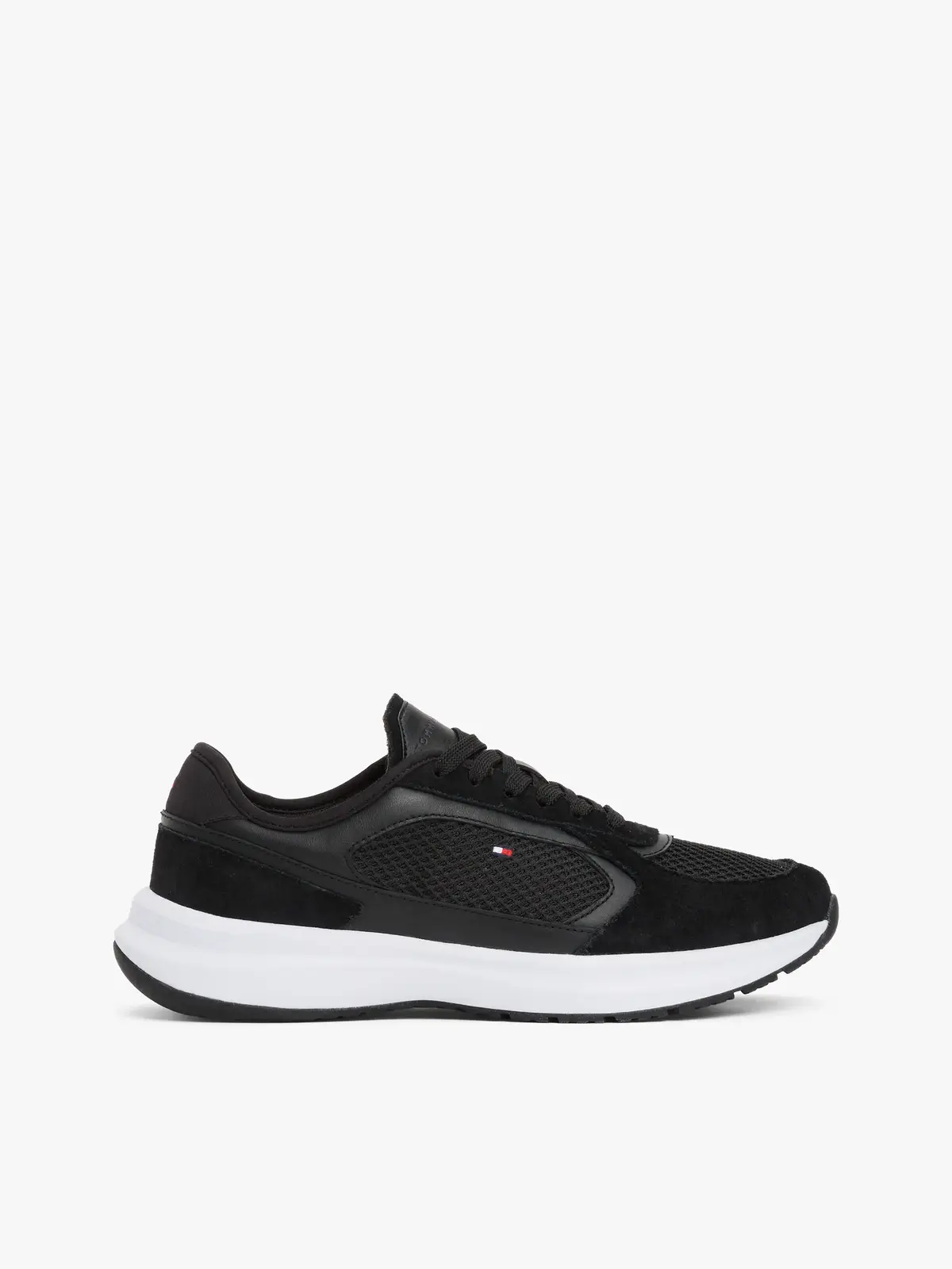 Tommy Hilfiger SPORTY RUNNER, BDS Siyah Kadın Spor Ayakkabı & Sneaker
