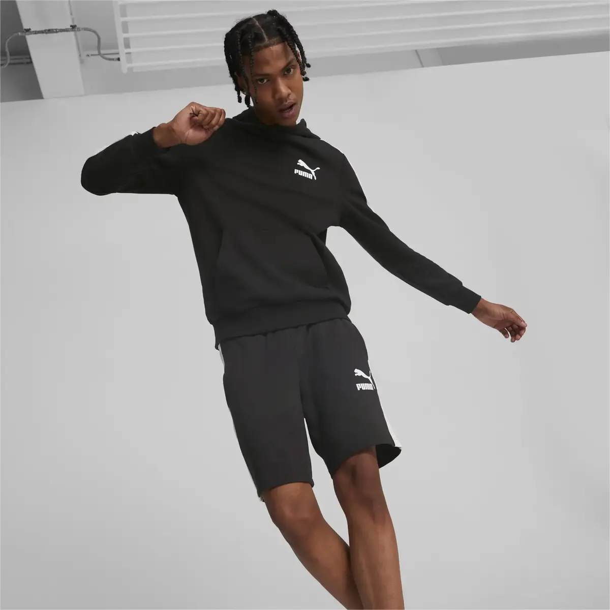 Puma T7 ICONIC Hoodie TR Siyah Erkek Sweatshirt