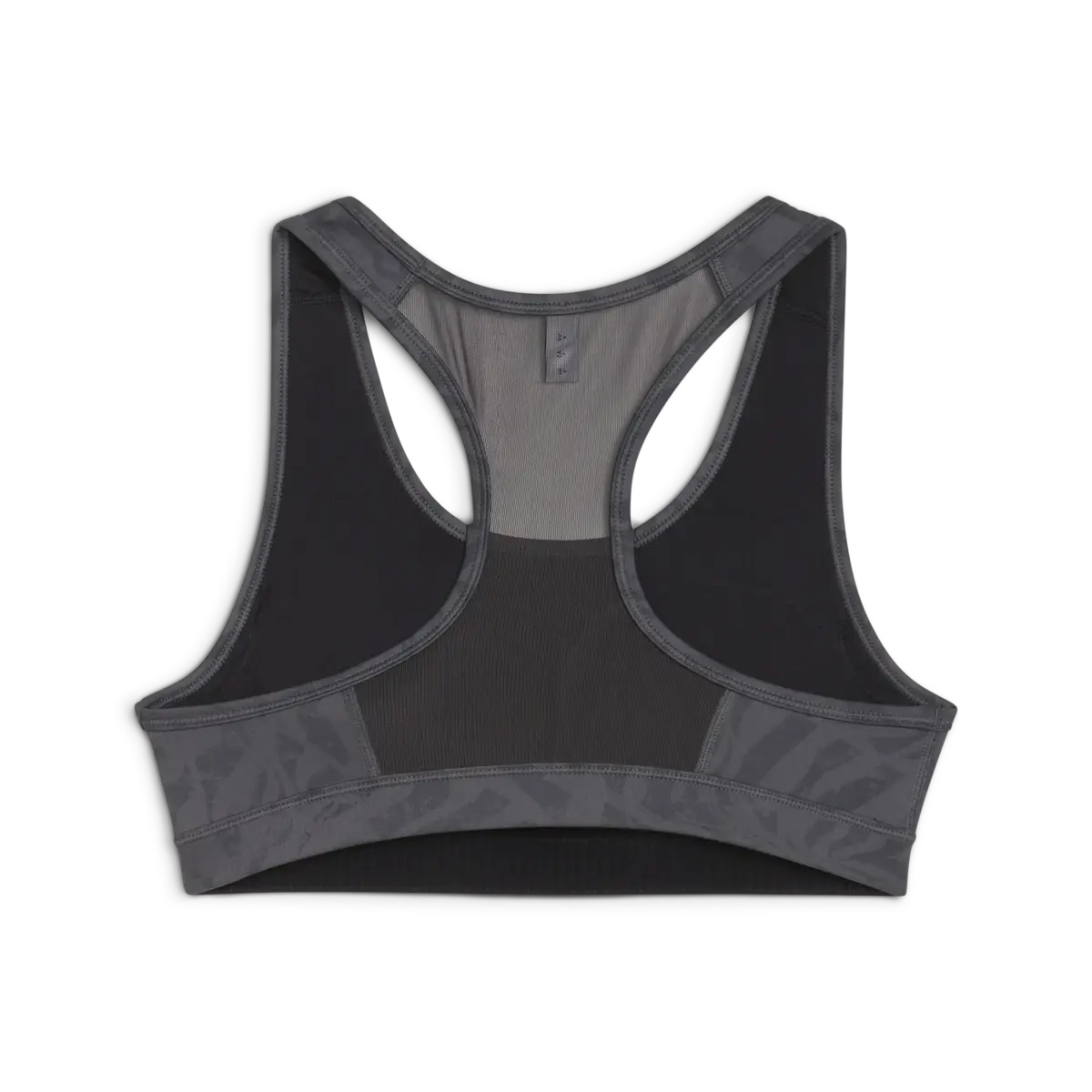 Puma 4KEEPS BRA PADDED PRINT Siyah Sporcu Sütyeni
