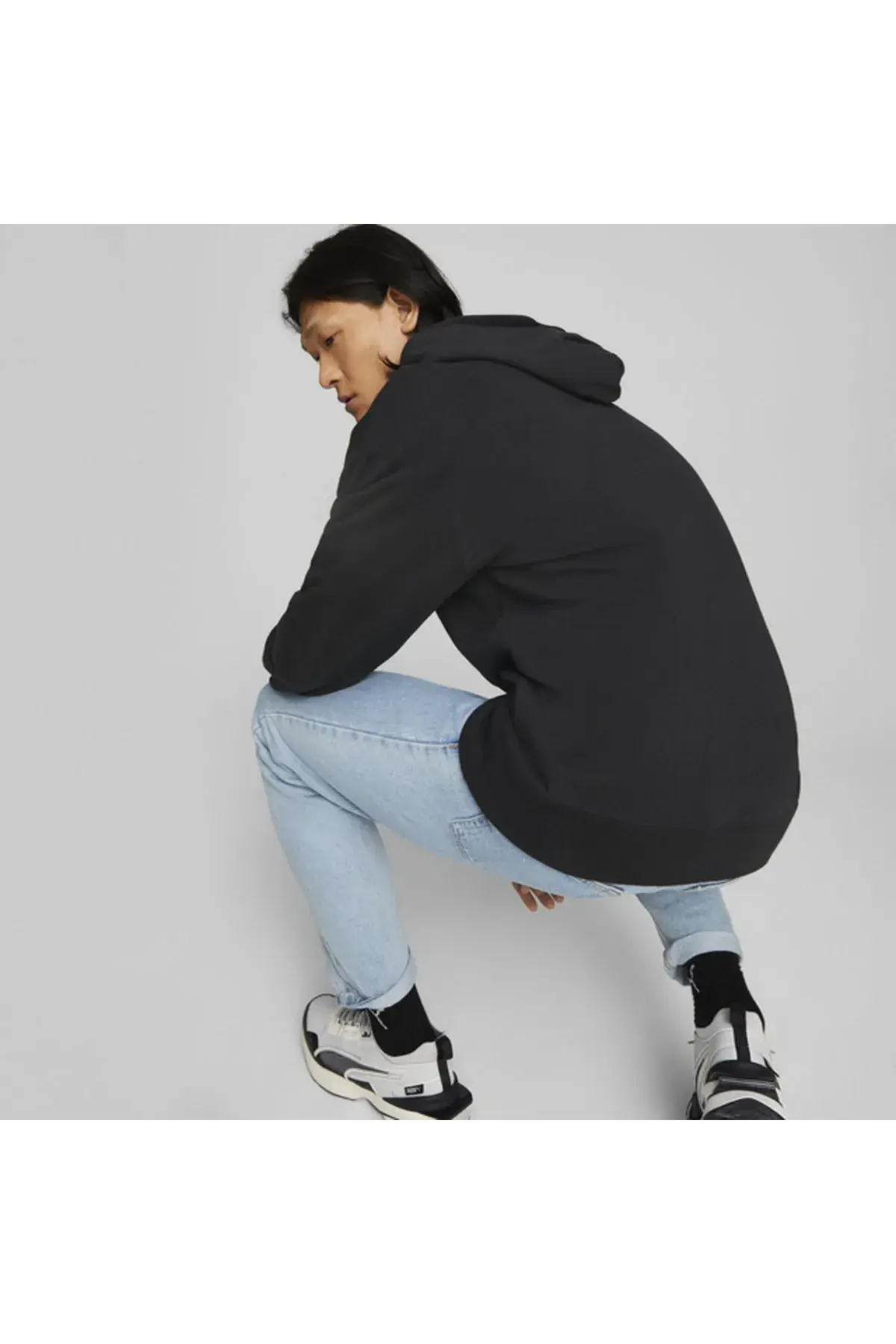 Puma Classics Relaxed Hoodie Tr Siyah Erkek Hoodie