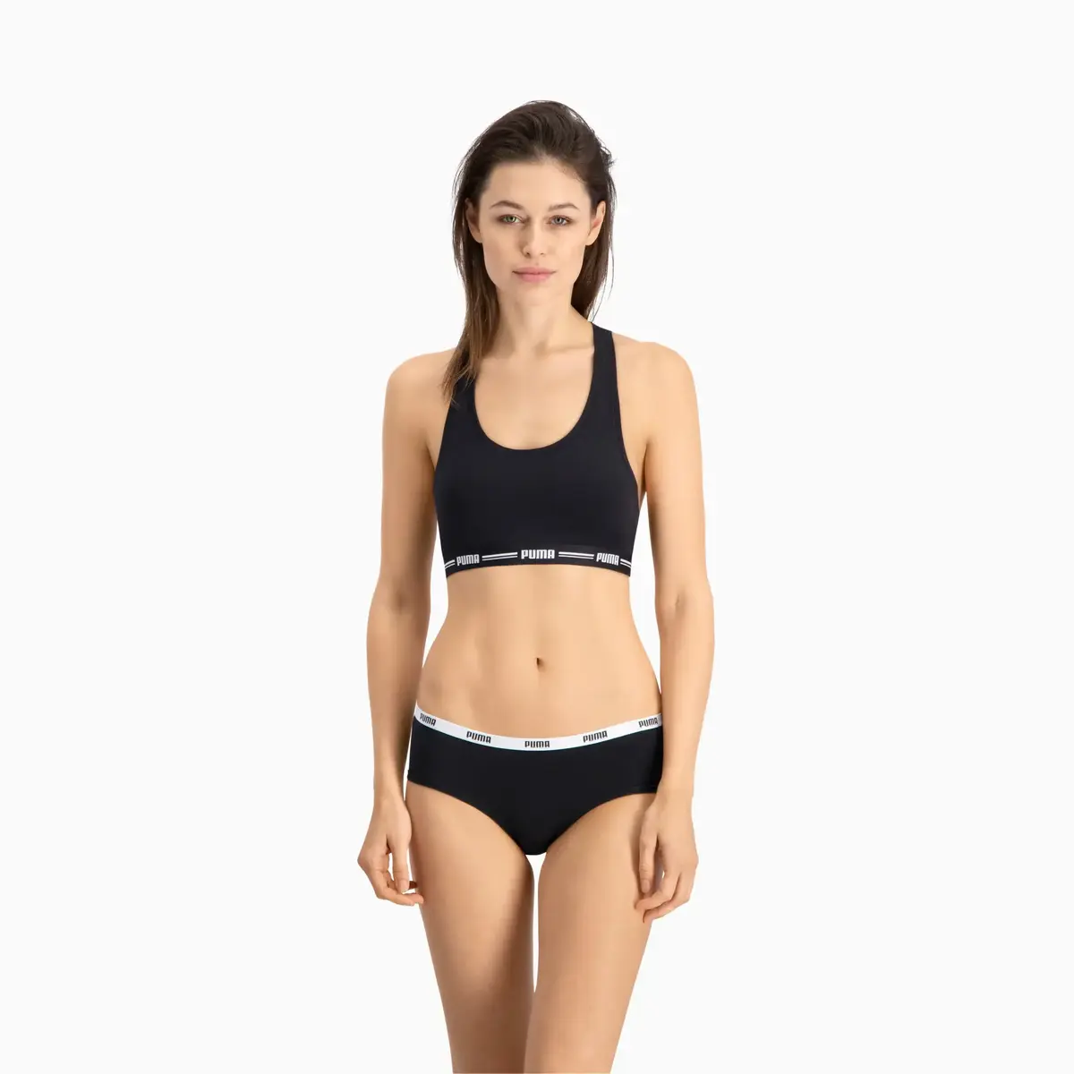 Puma PUMA WOMEN HIPSTER 2P PACK Siyah Kadın 2'li İç Çamaşırı