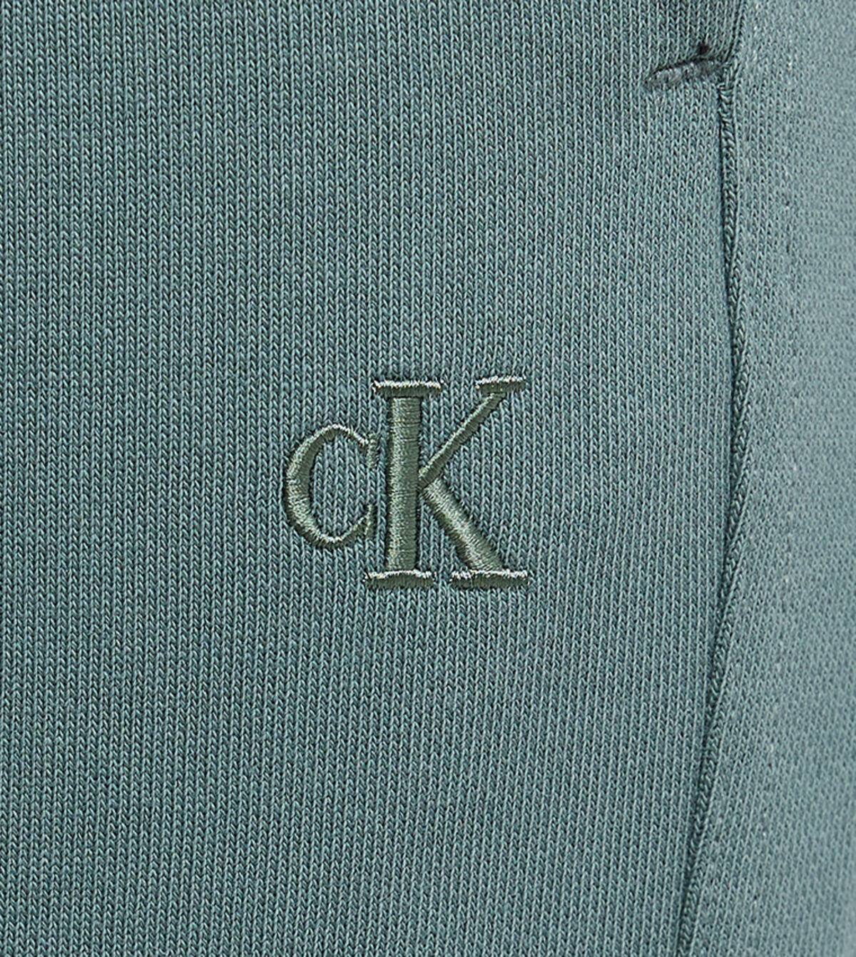 Calvin Klein ARCHIVE LOGO FRENCH TERRY TRACKP Kadın Yeşil Eşofman Altı