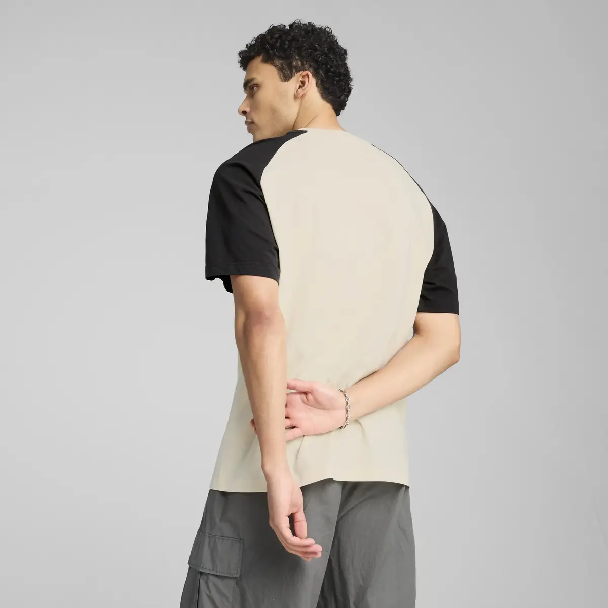 PUMA SPORT Tee Bej Erkek T-Shirt