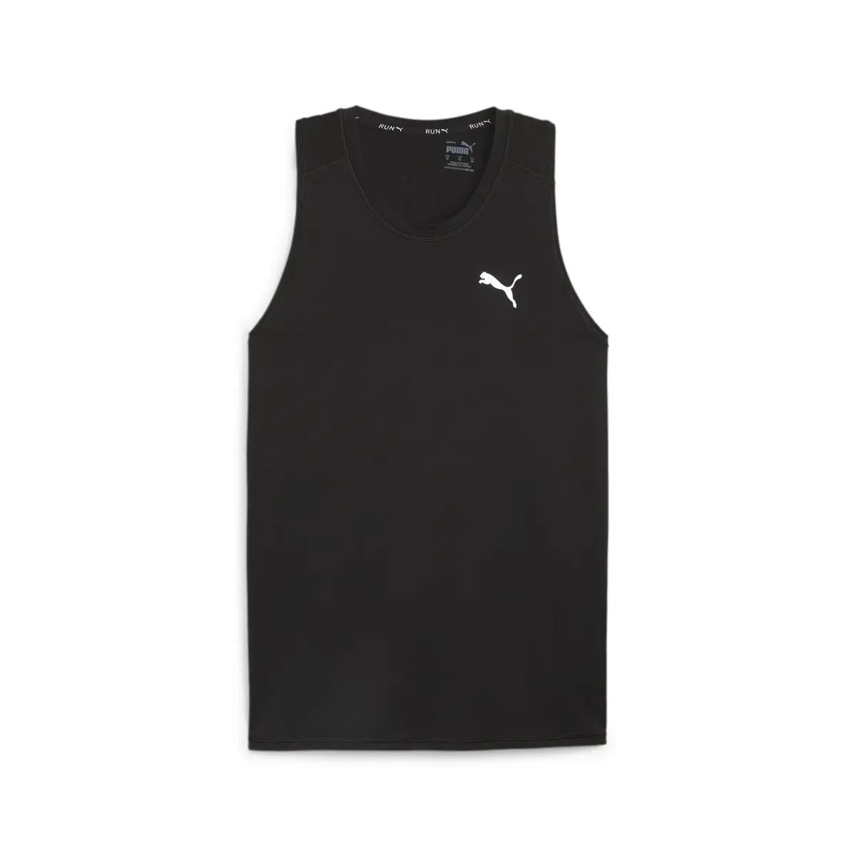 Puma RUN CLOUDSPUN TANK Siyah Erkek Kolsuz Üst