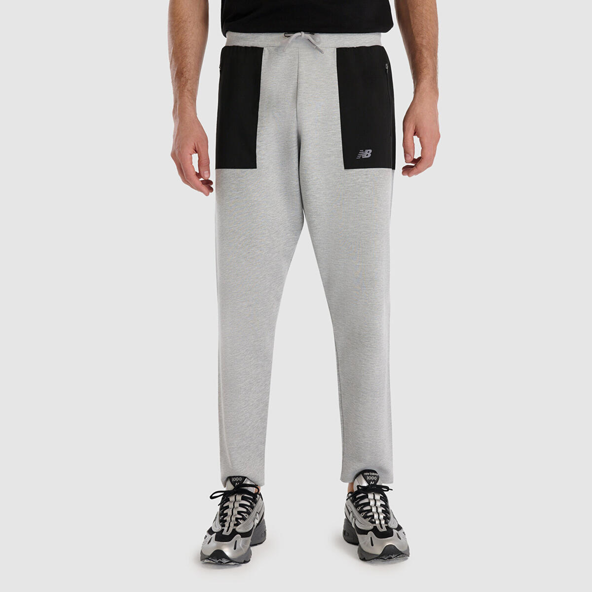 New Balance MNP1516 Erkek Gri eşofman Altı
