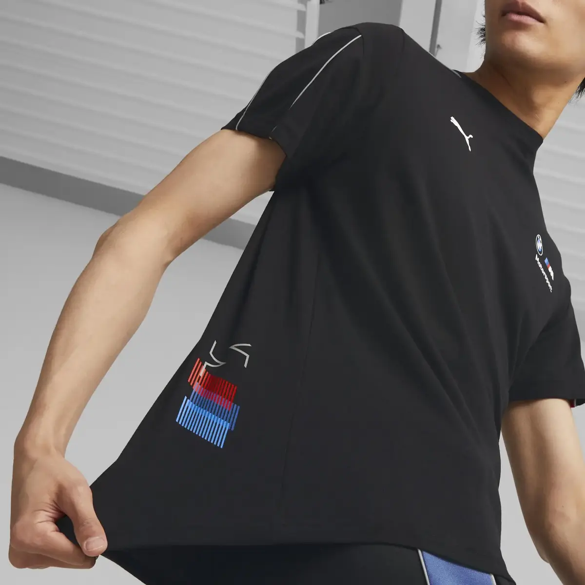 Puma Bmw Mms Mt7 Tee Siyah Erkek T-Shirt