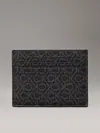 Calvin Klein CLASSIC MONO CARDHOL, 0GJ Siyah Erkek Çanta & Cüzdan