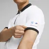 Puma Bmw Mms Zip Polo Beyaz Erkek Polo T-Shirt