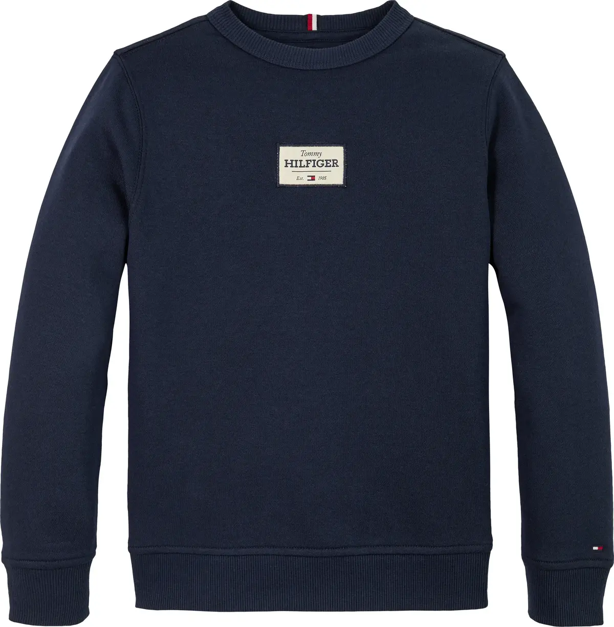 Tommy Hilfiger MONOTYPE 1985 LABEL, C1G Lacivert Erkek Çocuk Sweatshirt