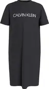 Calvin Klein INST LOGO T-SHIRT DR Kadın Siyah Elbise