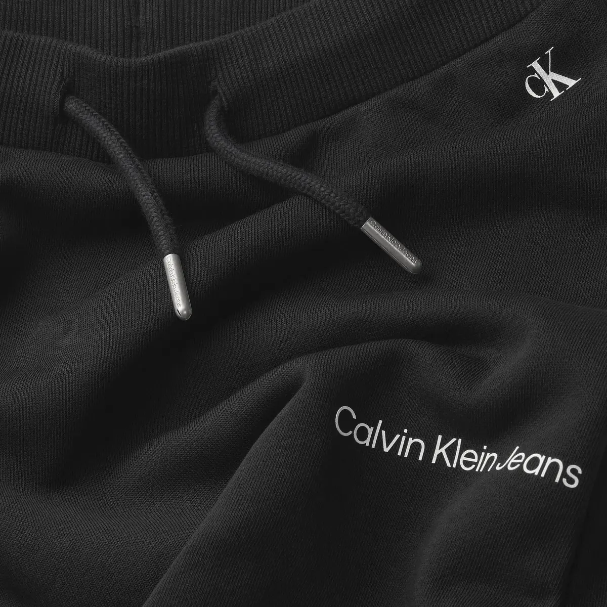Calvin Klein CKJ LOGO SKIRT Kadın Siyah Etek