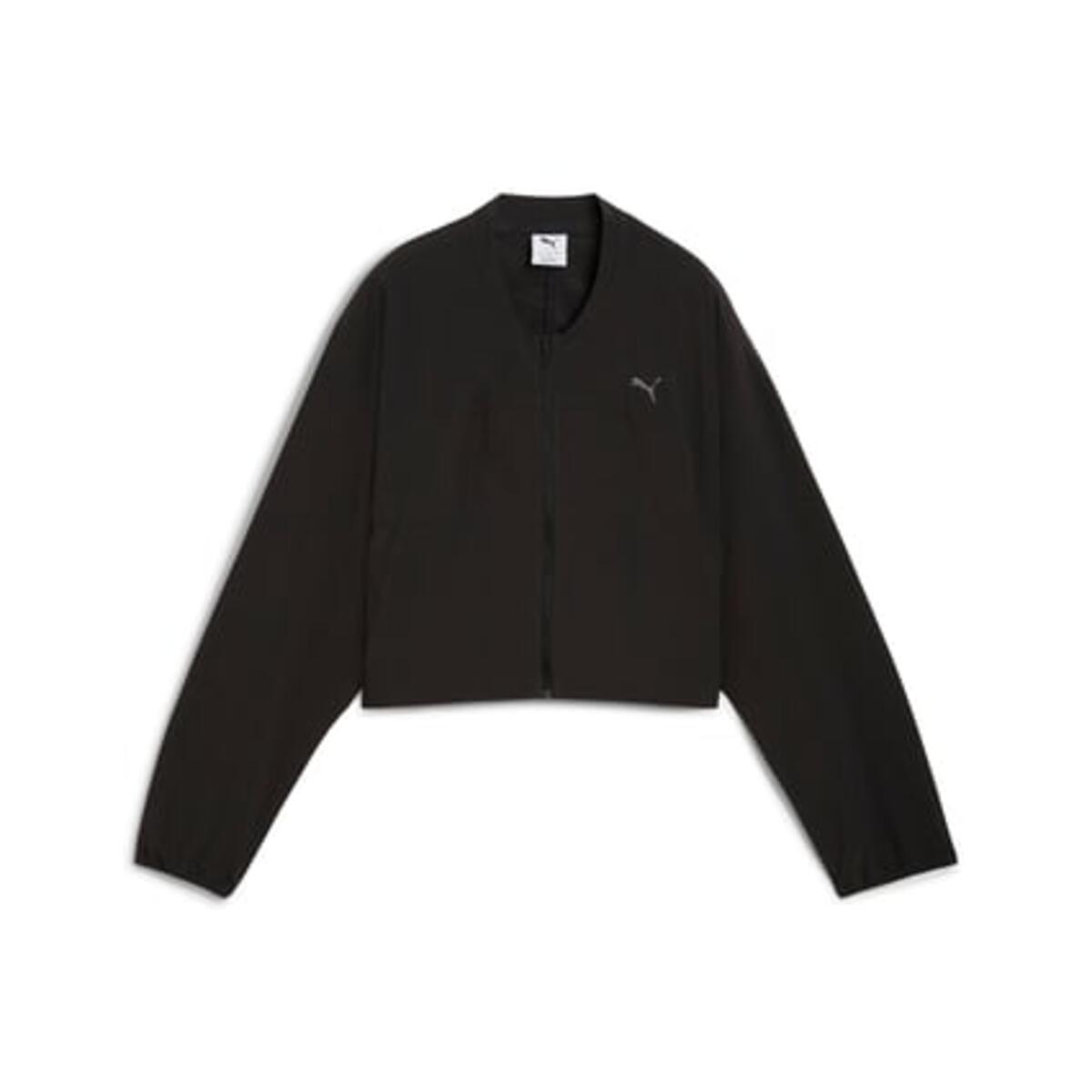 Puma MOVE FASHION JACKET Siyah Kadın Fermuarlı Ceket