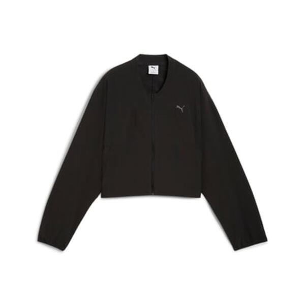 Puma MOVE FASHION JACKET Siyah Kadın Fermuarlı Ceket