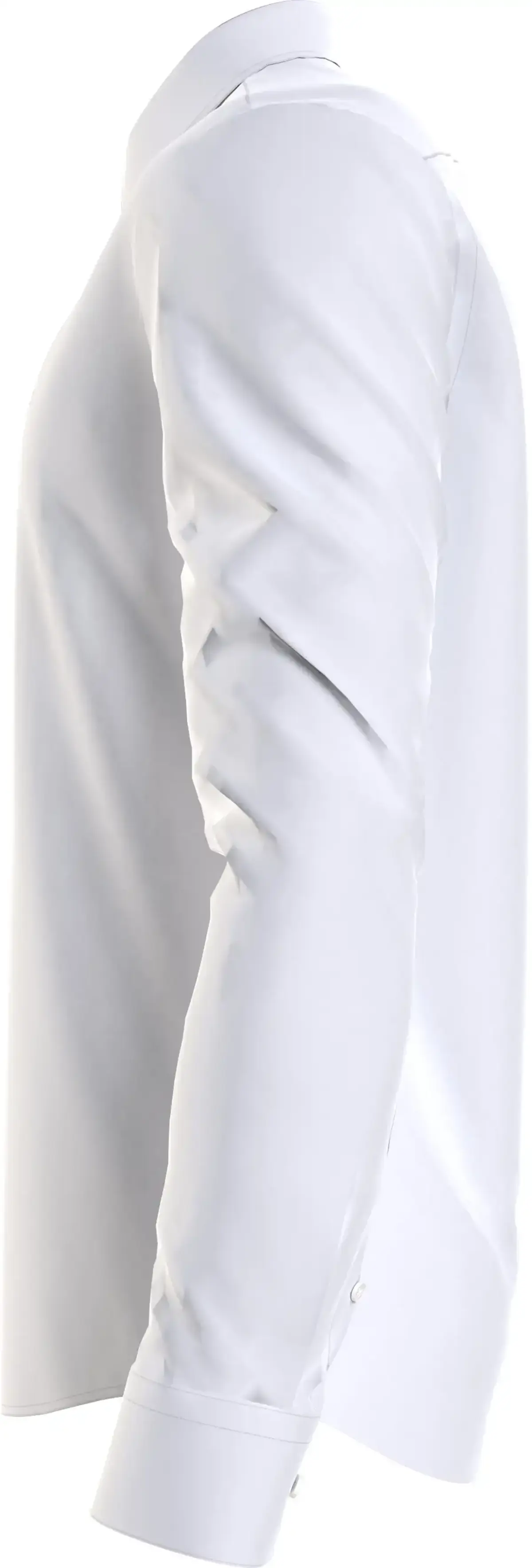 Calvin Klein POPLIN STRETCH SLIM, YAF Beyaz Erkek Gömlek