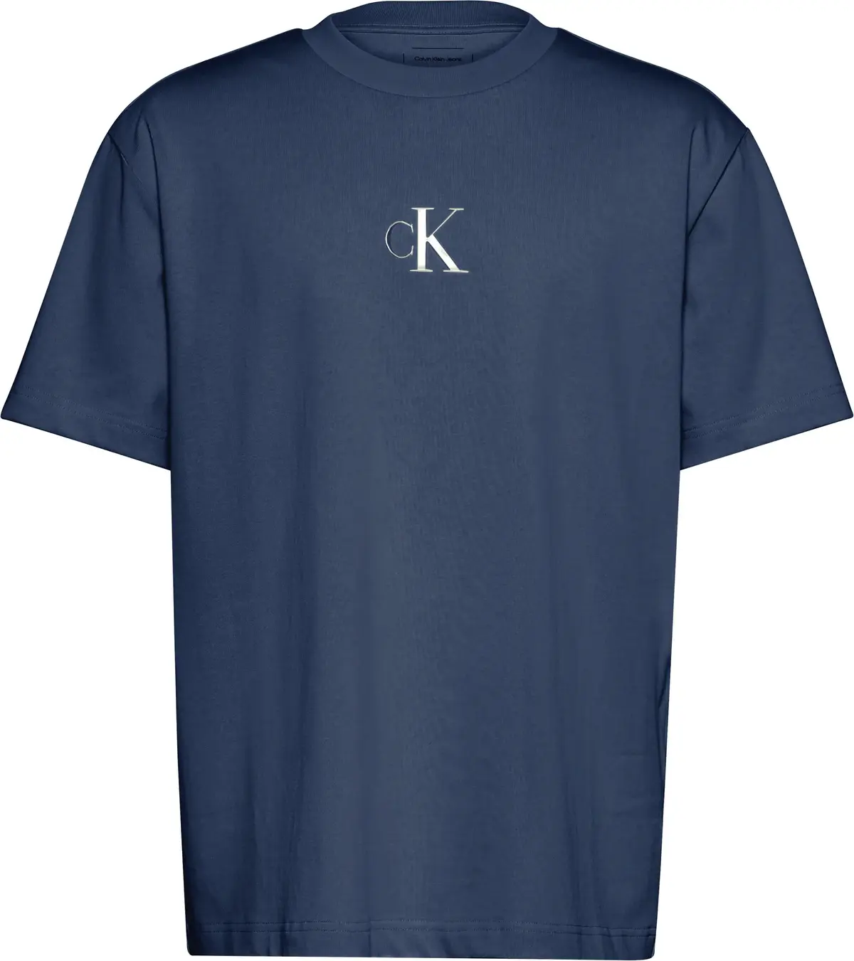 Calvin Klein SS REL LIQUID CK MON, RLY Mavi Erkek T-Shirt & Polo