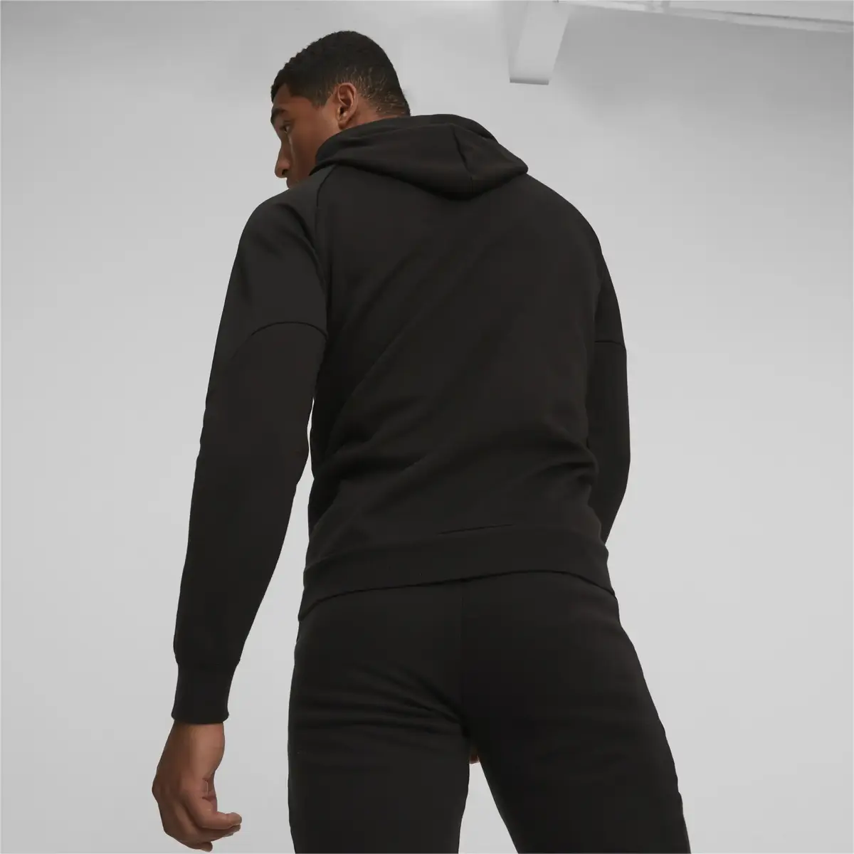 Puma Pumatech Hoodie Fl Puma Black Siyah Erkek Hoodie