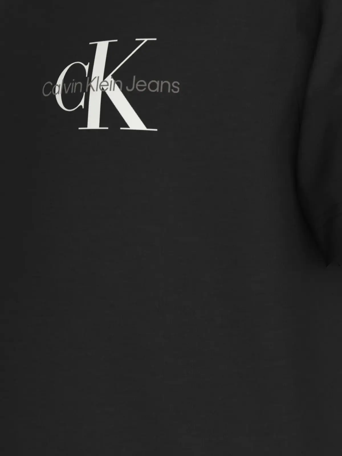 Calvin Klein CHEST MONOLOGO SS T-SHIRT Siyah Erkek T-Shirt