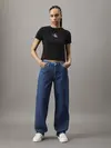 Calvin Klein Siyah Kadın T-Shirt & Polo