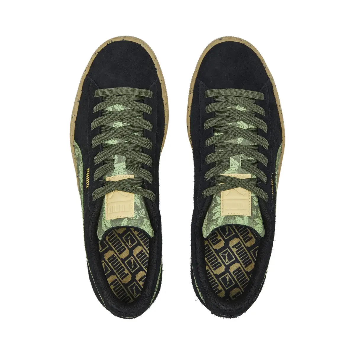 Puma Suede Gentle Jungle Siyah Erkek Günlük Spor Ayakkabı