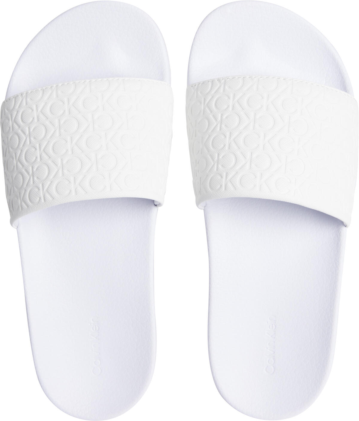 Calvin Klein SLIDE SAFF MONO Kadın Beyaz Terlik