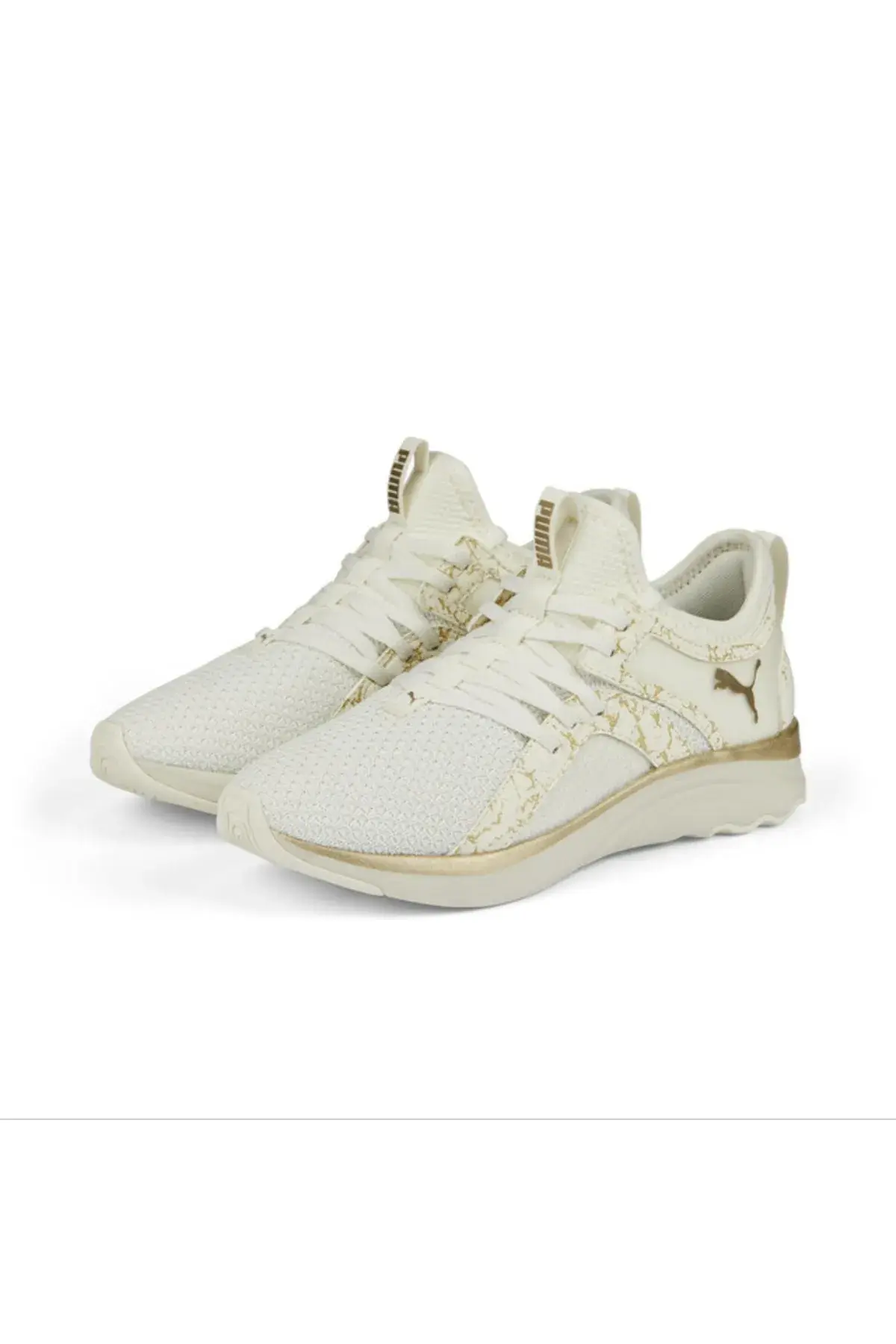 Puma Softride Sophia Marble Wn S Bej Kadın Koşu Ayakkabısı