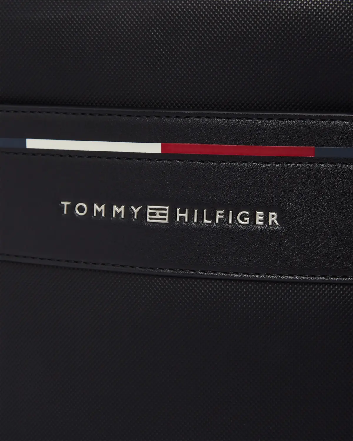 Tommy Hilfiger TH FOUNDATION MINI R, BDS Siyah Erkek Çanta & Cüzdan