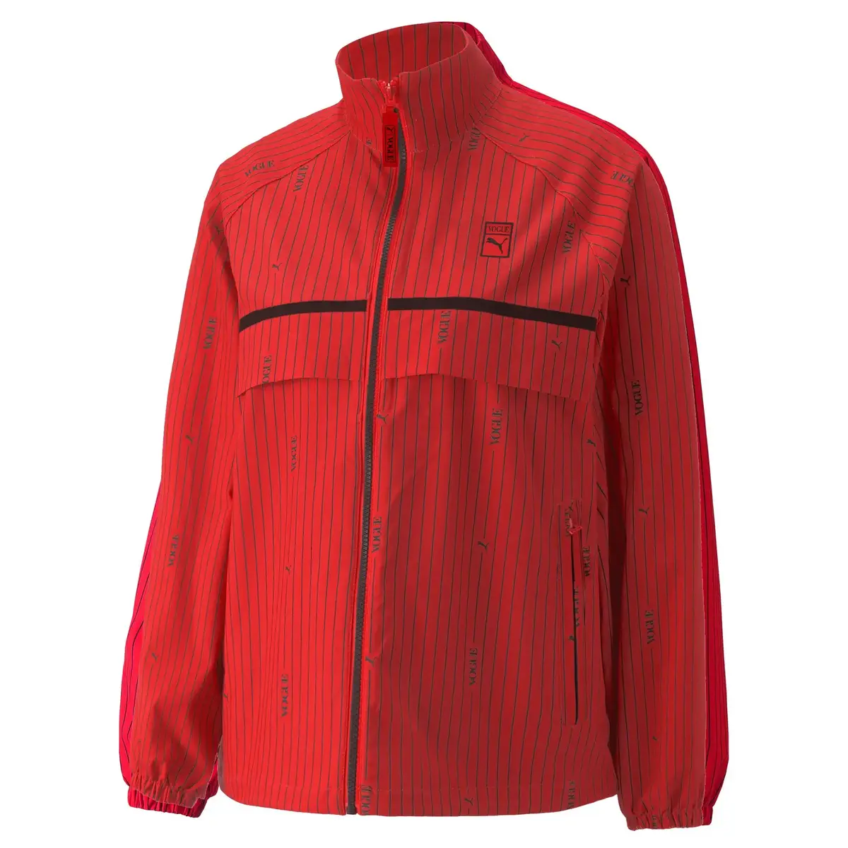 Puma X Vogue Woven Jacket Fiery Kırmızı Kadın Fermuarlı Sweatshirt