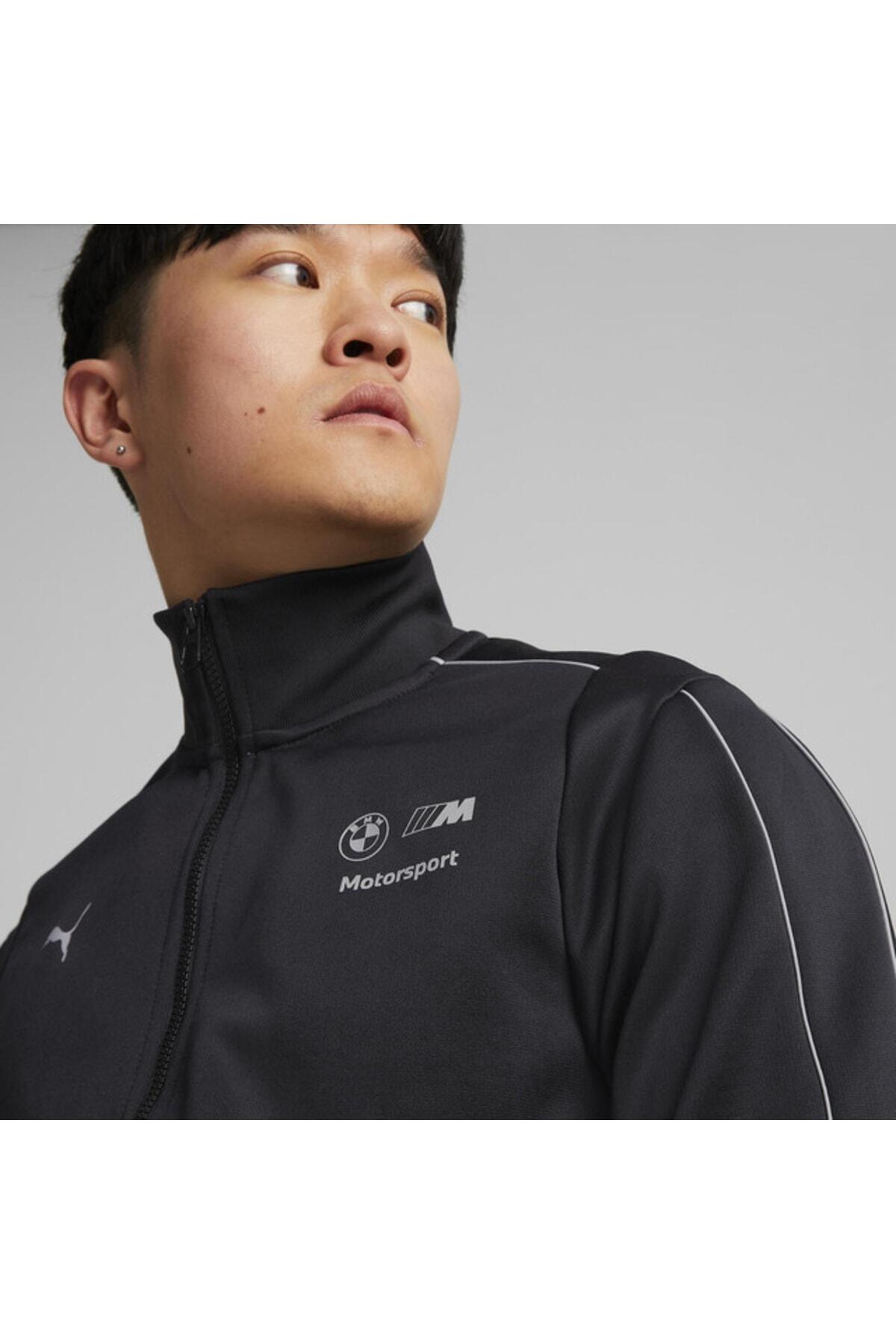 Puma Bmw Mms Mt7 Track Jacket Siyah Erkek Track Jacket