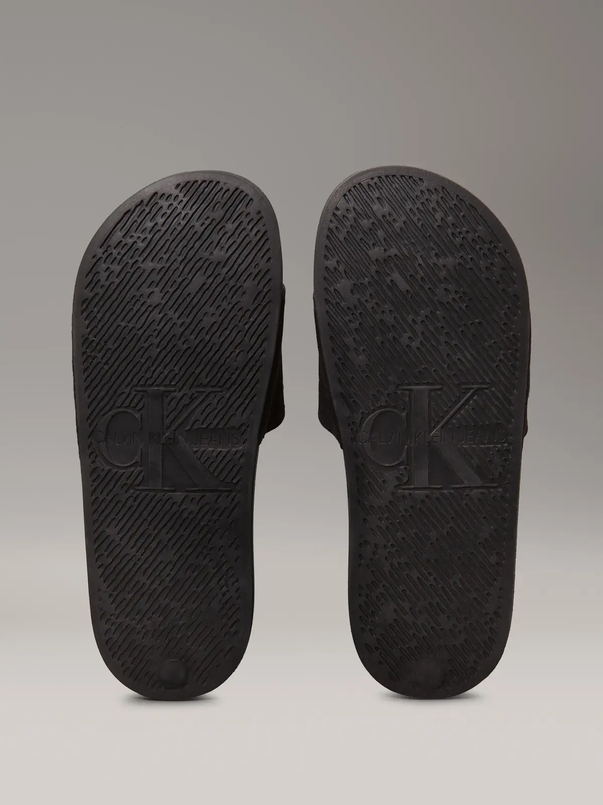 Calvin Klein SLIDE MONOGRAM HARDW, 0GJ Siyah Kadın Terlik