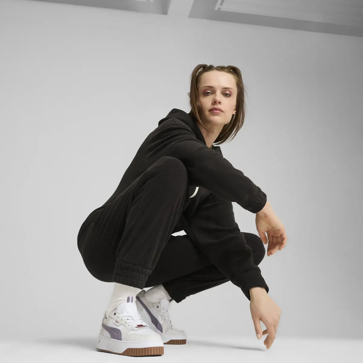 Puma Carina Street Lux Beyaz Kadın Spor Ayakkabı & Sneaker