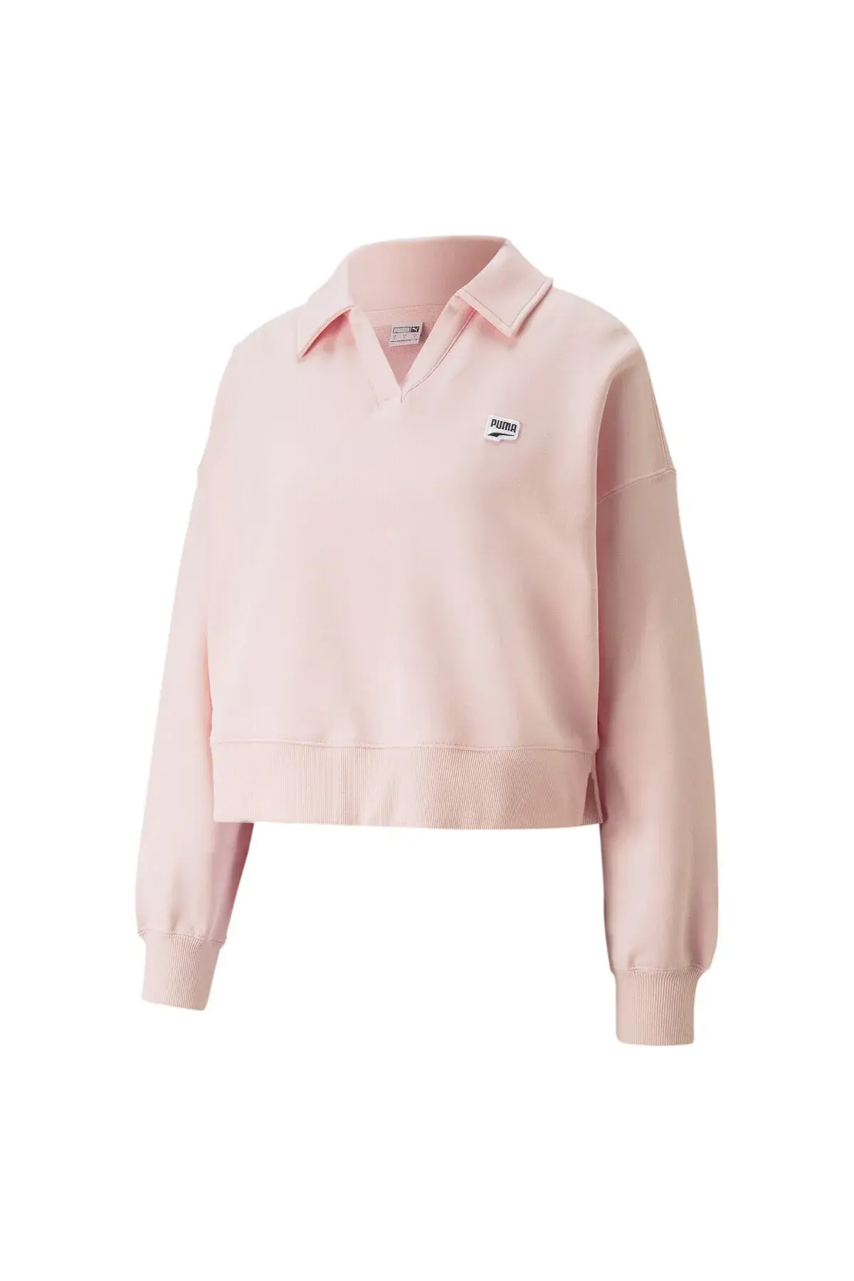 Puma Downtown Oversize Pembe Kadın Sweatshirt