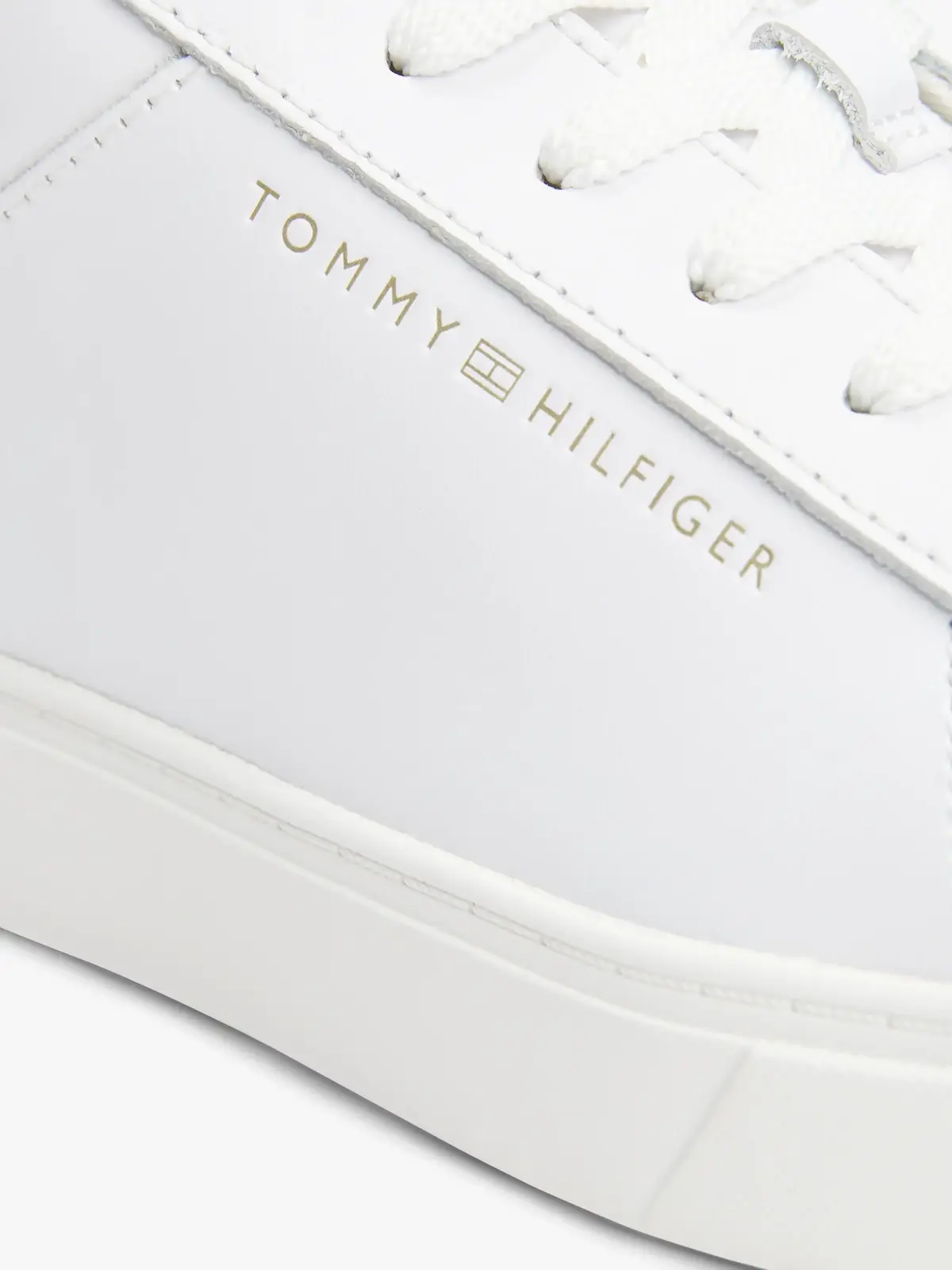 Tommy Hilfiger ESSENTIAL COURT SNEA, YBS Beyaz Kadın Spor Ayakkabı & Sneaker