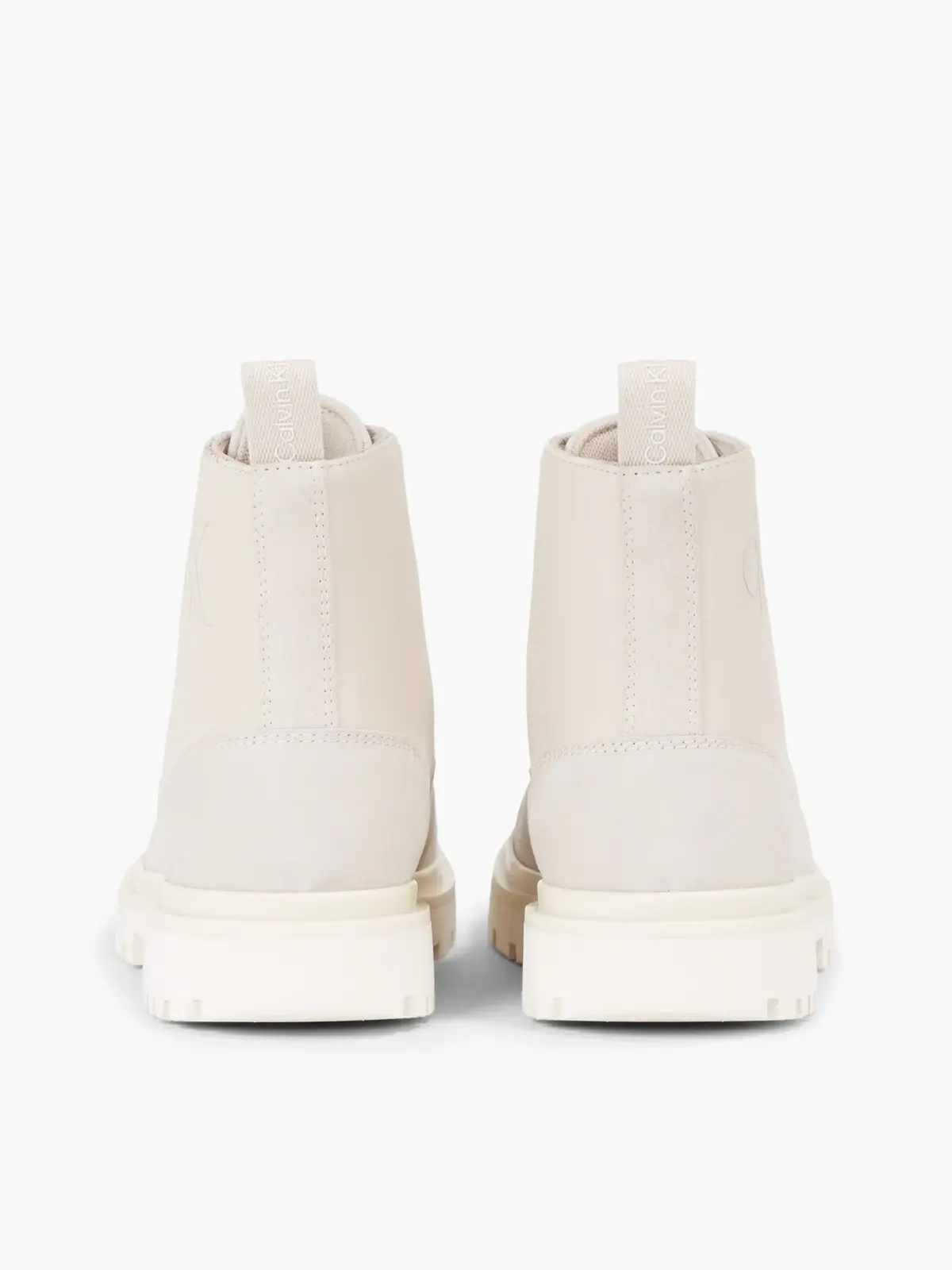 Calvin Klein EVA MID LACEUP BOOT Kadın Krem Bot