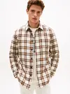 Tommy Hilfiger PADDED RLX OVERSHIRT, 0M7 Kahverengi Erkek Gömlek