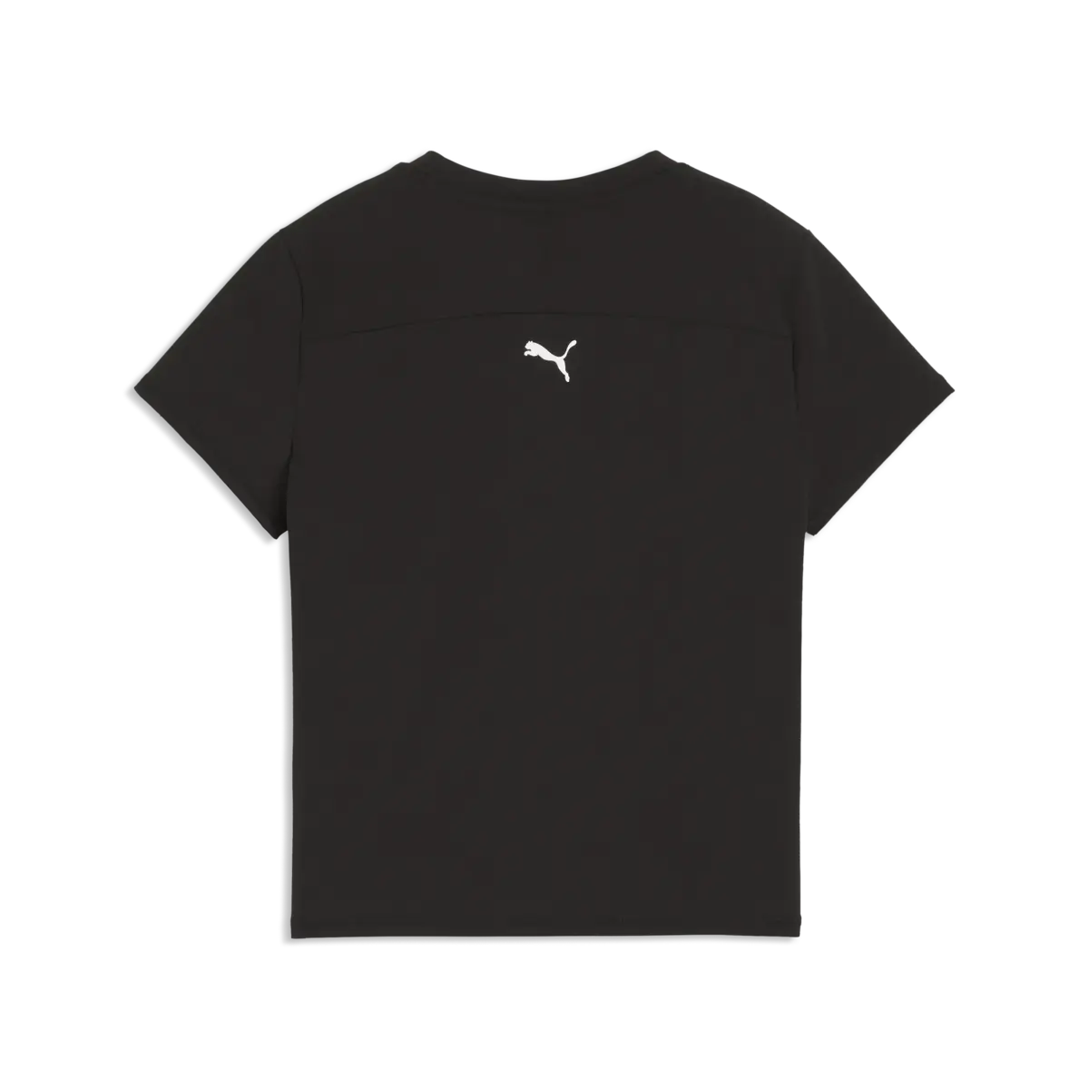 Puma  DARE TO Slim Graphic Tee Siyah Kadın Fermuar Detaylı Dar Kesim T-Shirt