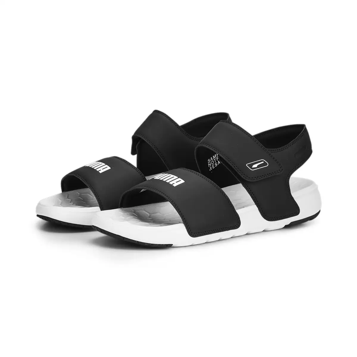 Puma Softride Sandal Pure Siyah Beyaz Erkek Sandalet