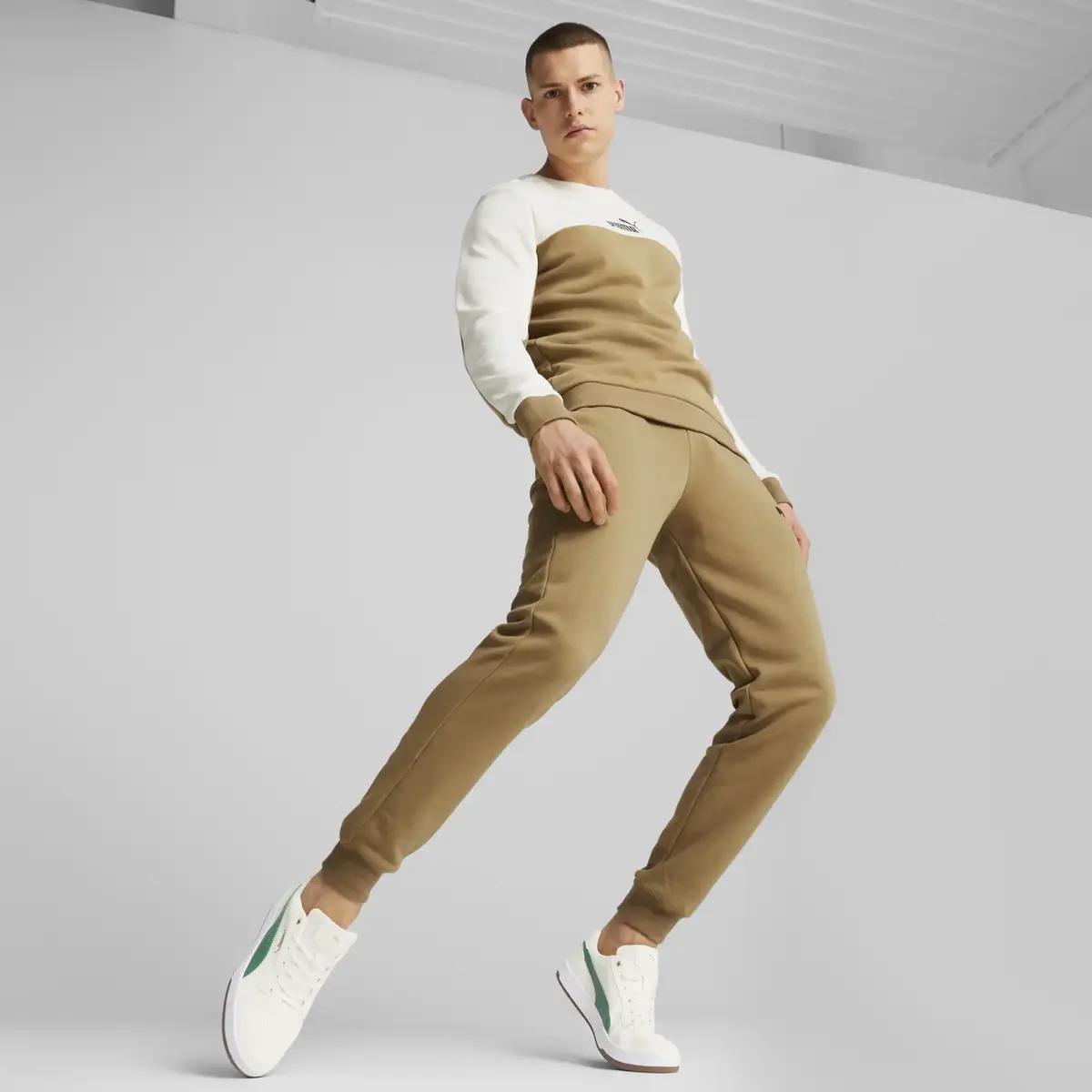 Puma ESS ELEVATED Sweatpants Kahverengi Erkek Eşofman Altı