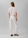 Calvin Klein SIGNATURE 90s STRAIGHT Beyaz Kadın Kot Pantolon