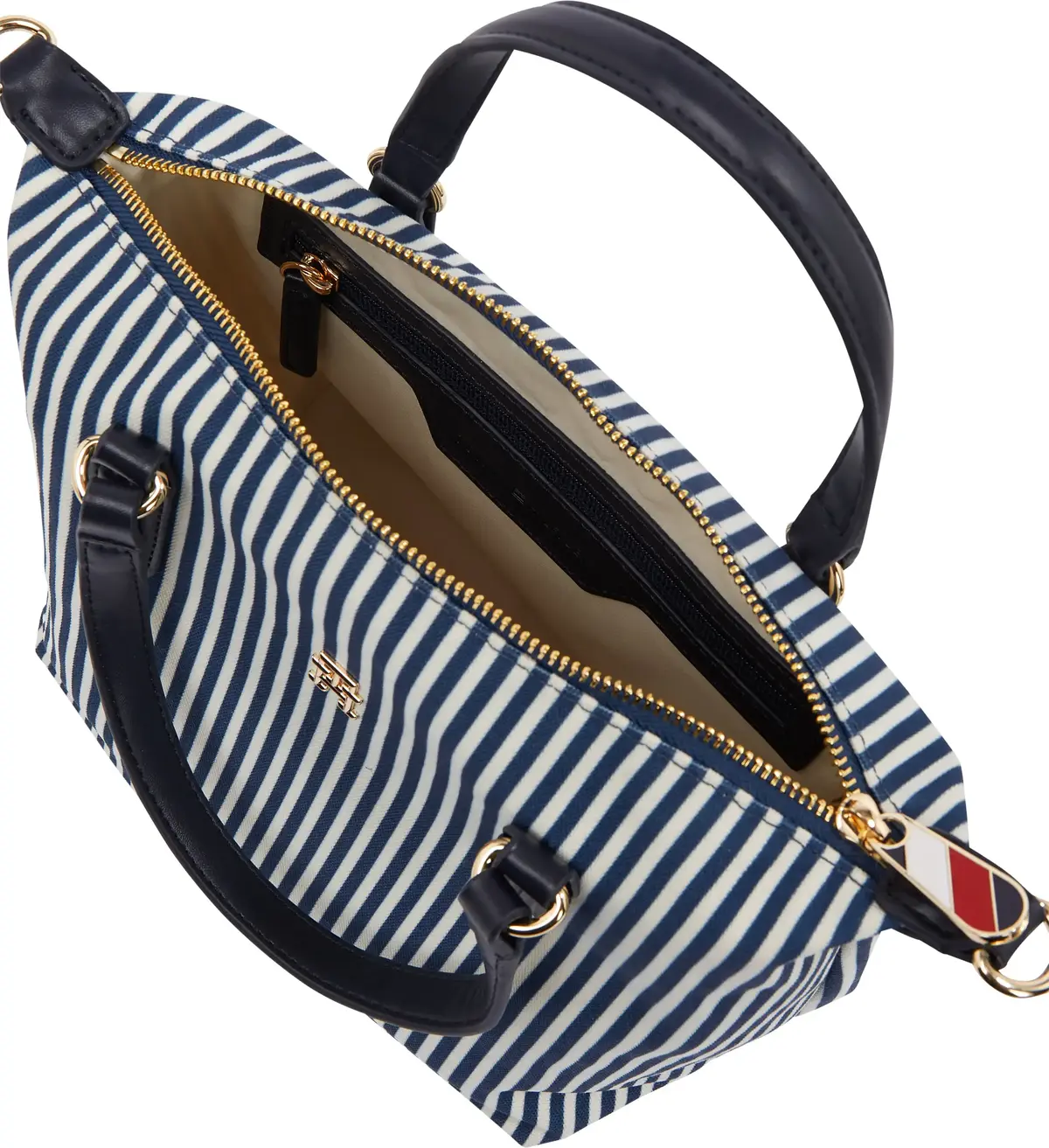 Tommy Hilfiger POPPY SUMMER SMALL T, 0GY Lacivert Kadın Çanta & Cüzdan