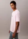 Calvin Klein SS COOLING JERSEY RLXD LOGO TEE Pembe Erkek Tişört